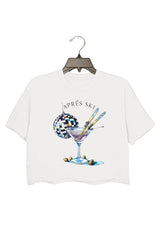 Aprés Ski Club Crop Top For Women
