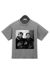 Jelly Roll And Post Malone Washed Crop Top For Women
