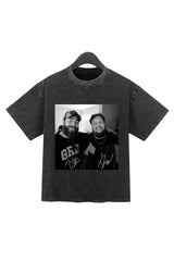 Jelly Roll And Post Malone Washed Crop Top For Women