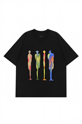 Artistic Graffiti Abstract Print Tee