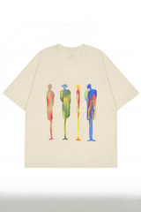 Artistic Graffiti Abstract Print Tee