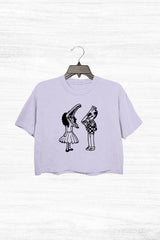 BeetleJuice Vintage Women's Cropped Tee Top