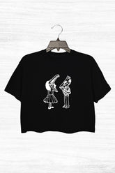 BeetleJuice Vintage Women's Cropped Tee Top