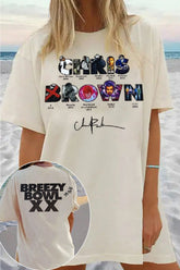 Breezy XX Bowl Tour Graphic T_Shirt