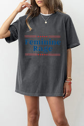 Feminine Rage Teacher Tee For Women