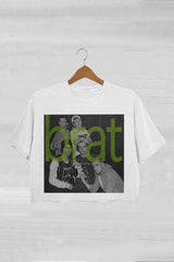 One Direction Brat Classic Frat Boys Crop Tee for Women