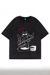 Rock Bass Rock Cat Tee