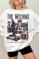 The Weeknd Album Hurry Up Tomorrow Women’s Sweatshirt