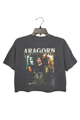 Vintage Inspired A.ragorn Person Crop Top for Women