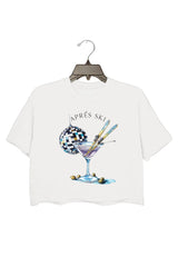 Aprés Ski Club Crop Top For Women
