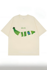 Don't Worry Banana Green Tee