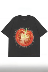 Tomato Explosion Retro Print Tee