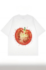 Tomato Explosion Retro Print Tee