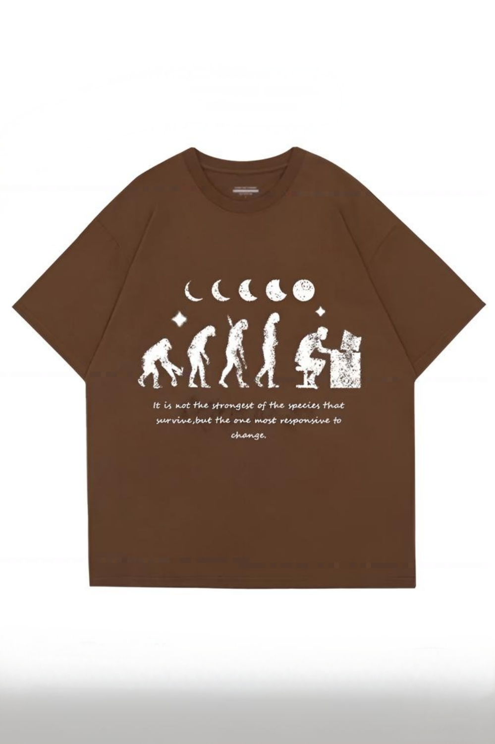 Human Evolution Retro Short Sleeve Tee