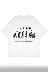 Human Evolution Retro Short Sleeve Tee