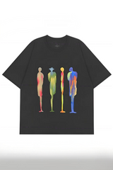 Artistic Graffiti Abstract Print Tee