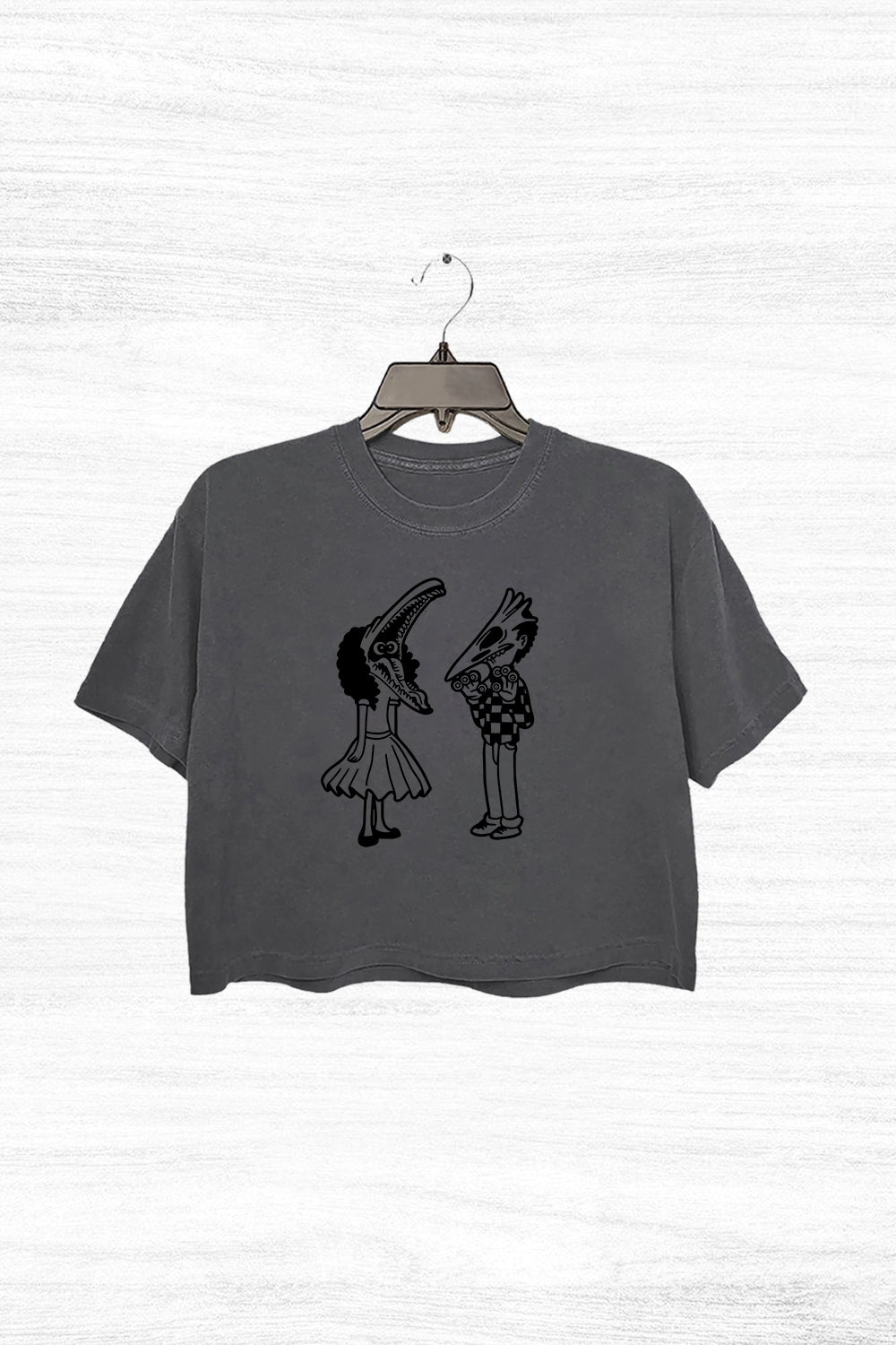 BeetleJuice Vintage Women's Cropped Tee Top