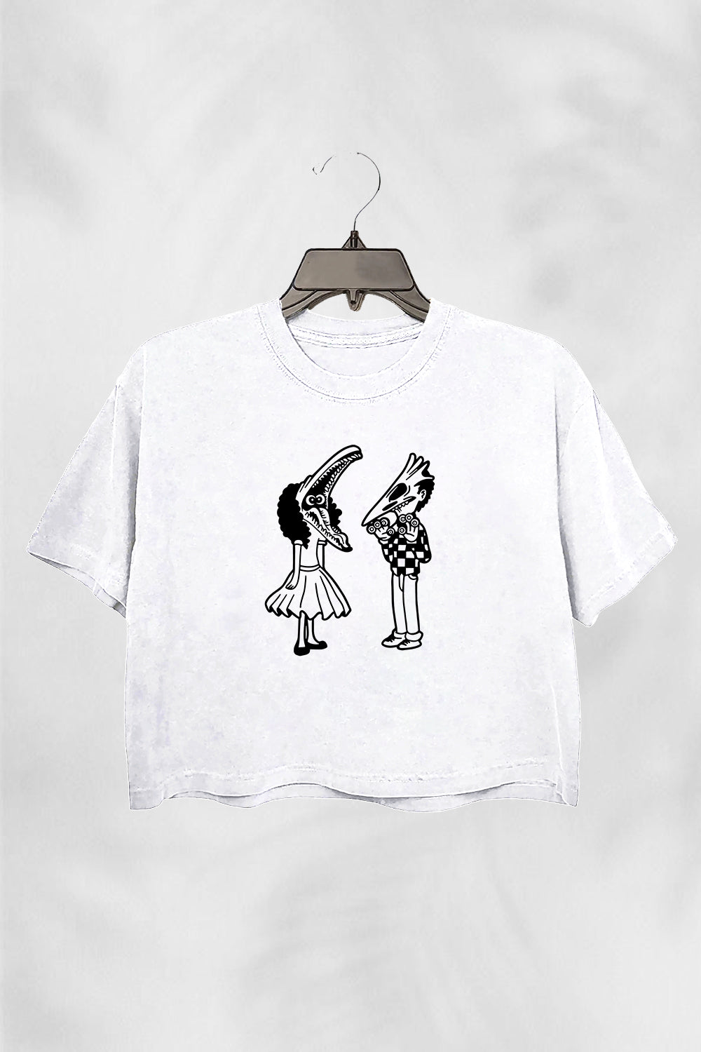 BeetleJuice Vintage Women's Cropped Tee Top