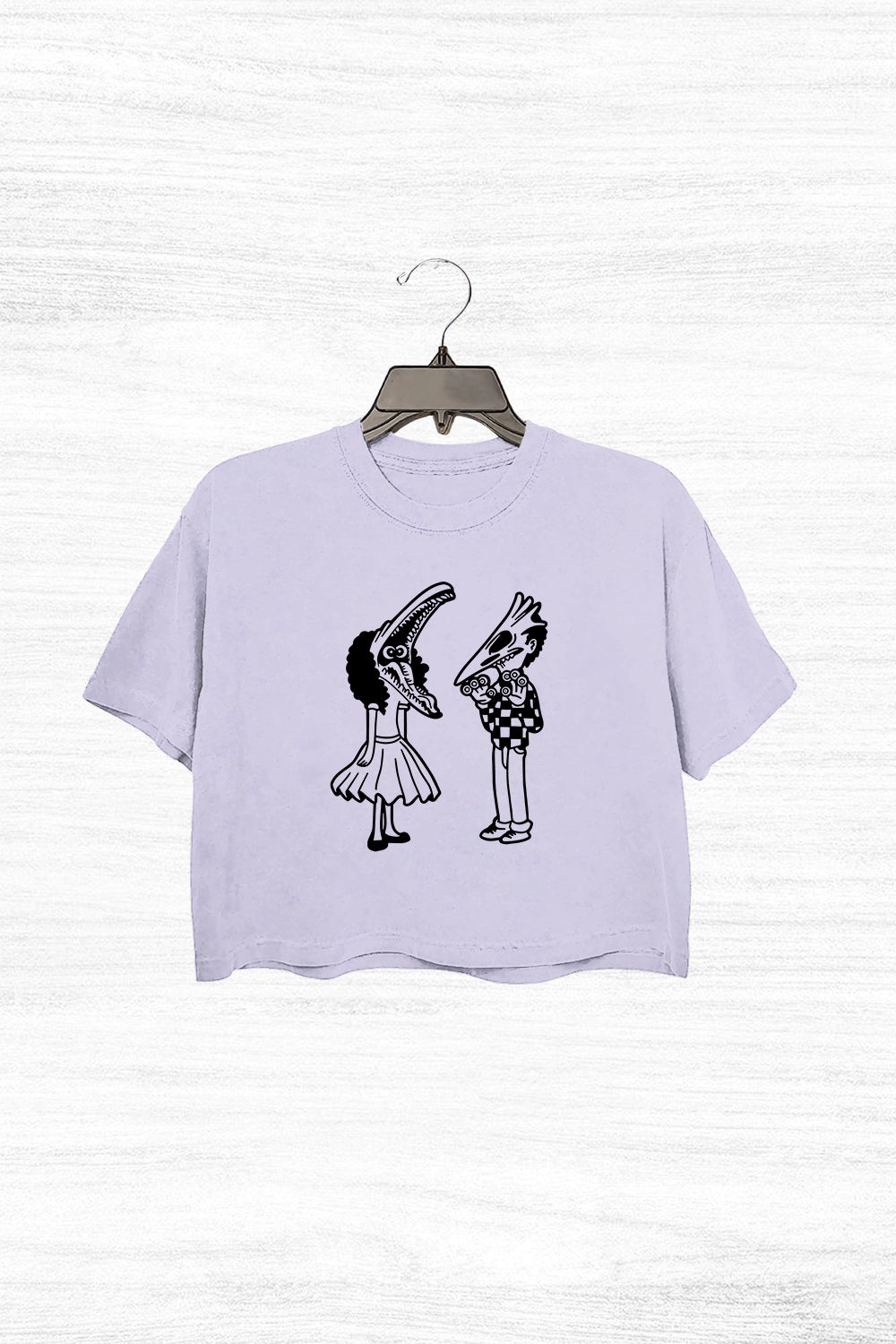 BeetleJuice Vintage Women's Cropped Tee Top