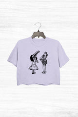 BeetleJuice Vintage Women's Cropped Tee Top
