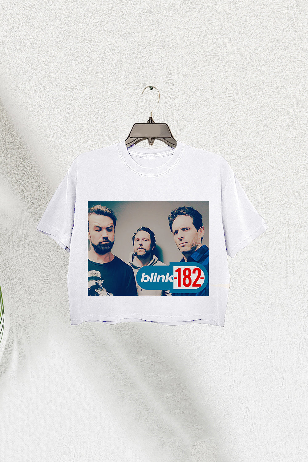 Blink 182 Meets It’s Always Sunny Women’s Crop Tee