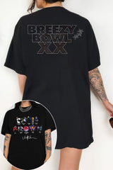 Breezy XX Bowl Tour Graphic T_Shirt