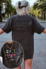 Breezy XX Bowl Tour Graphic T_Shirt
