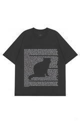 Cat And Puppy Creative Text Surround Tee