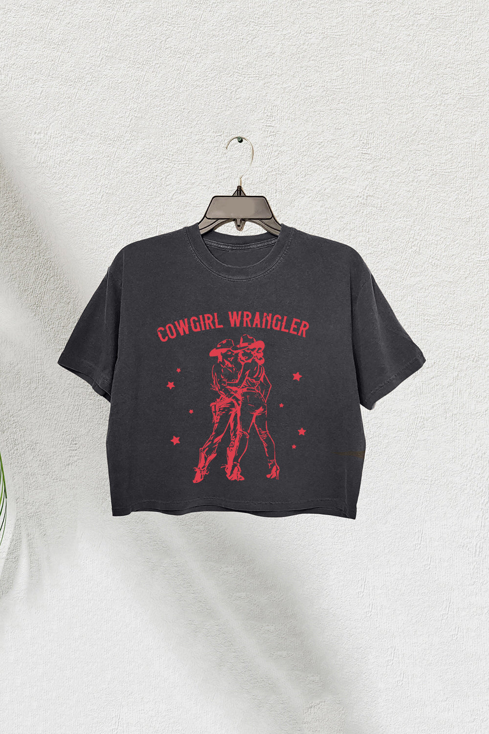 Gay Cowgirl Lesbian Aesthetic Cropped Tee for Women