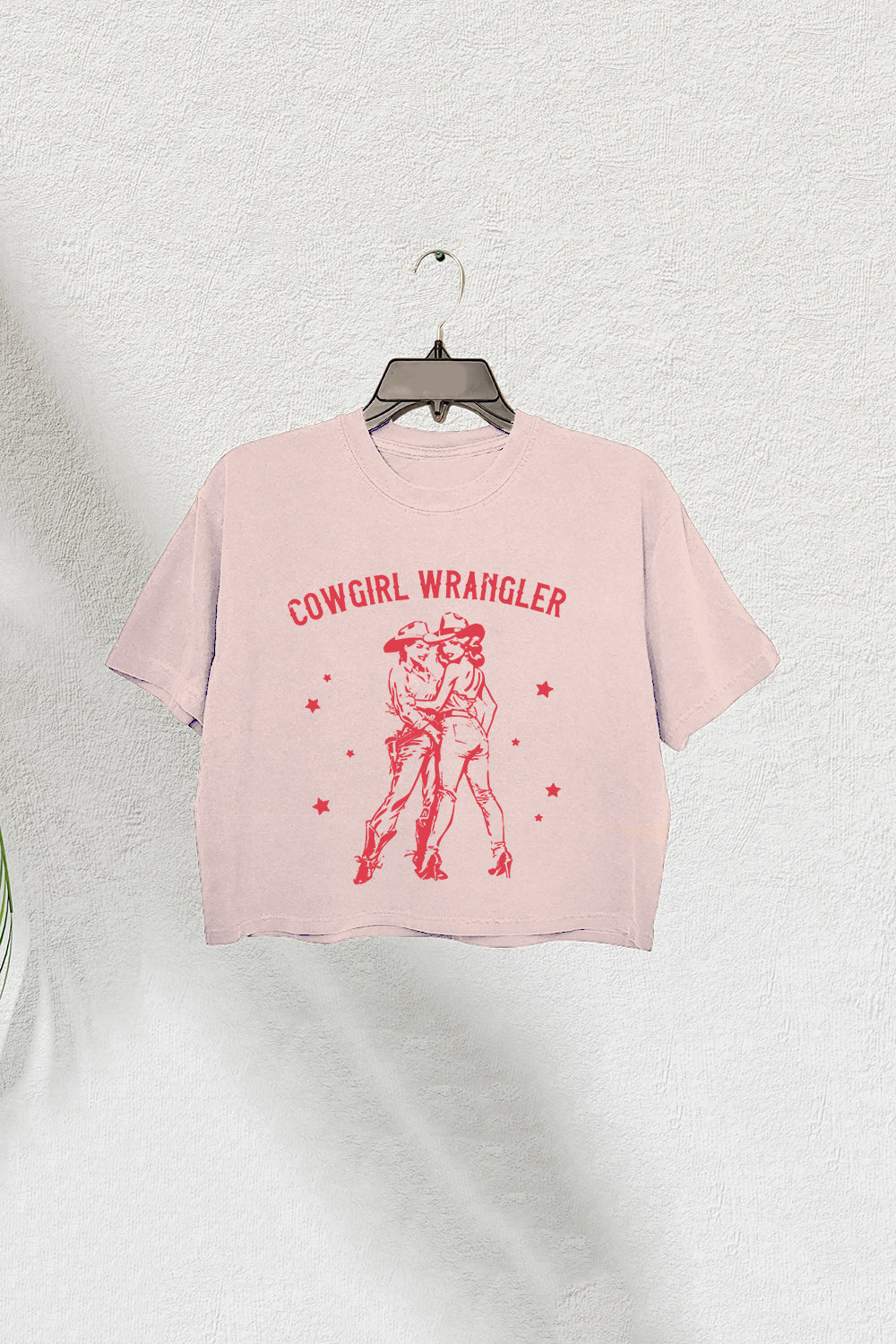 Gay Cowgirl Lesbian Aesthetic Cropped Tee for Women