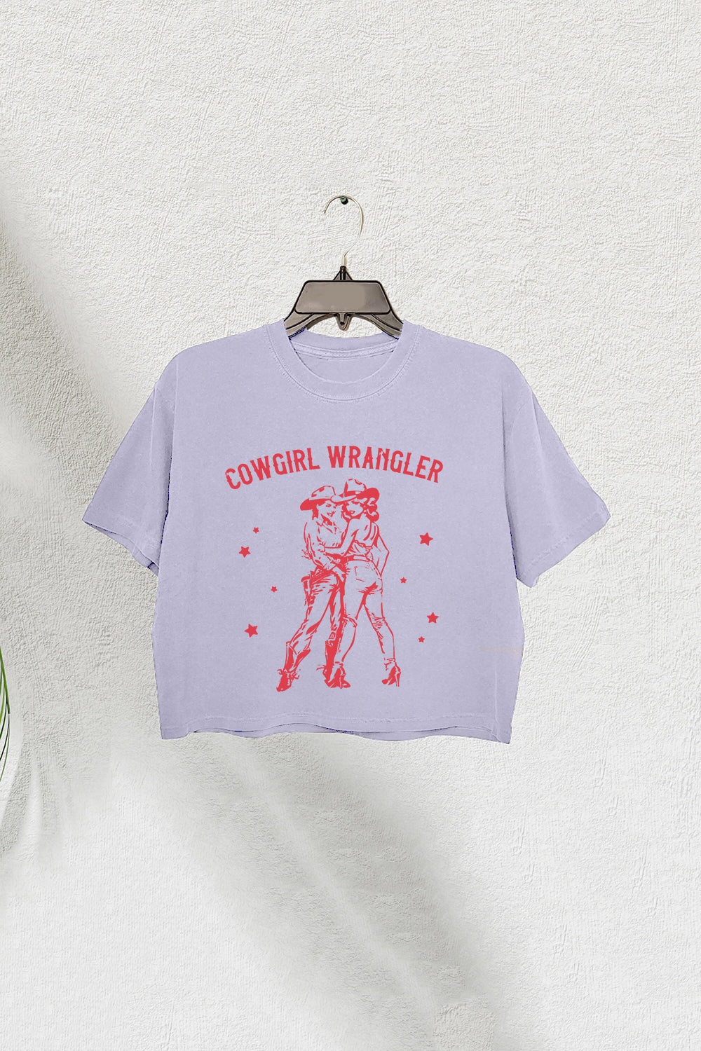 Gay Cowgirl Lesbian Aesthetic Cropped Tee for Women