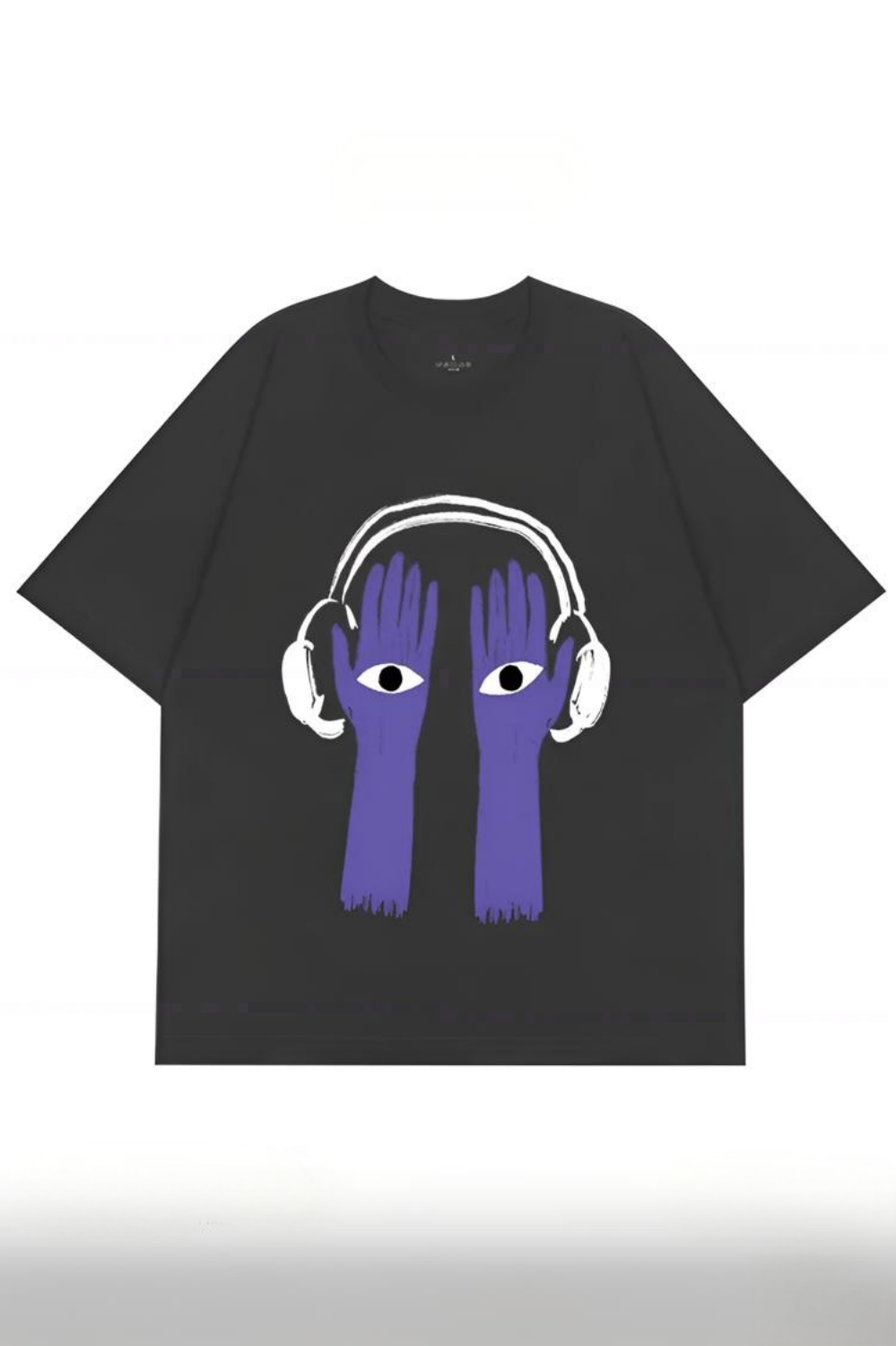 I Saw My Hands Listening To Music With Headphones Tee