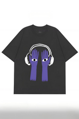 I Saw My Hands Listening To Music With Headphones Tee