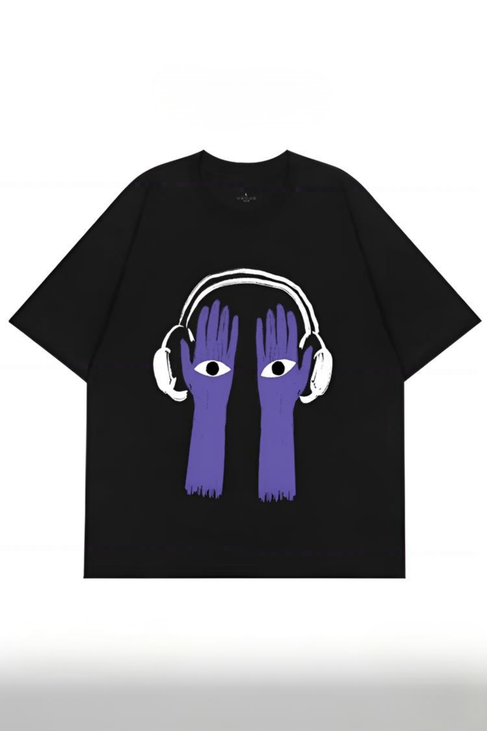 I Saw My Hands Listening To Music With Headphones Tee
