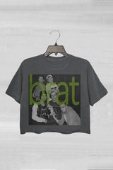 One Direction Brat Classic Frat Boys Crop Tee for Women