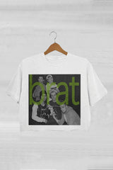 One Direction Brat Classic Frat Boys Crop Tee for Women
