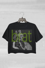 One Direction Brat Classic Frat Boys Crop Tee for Women