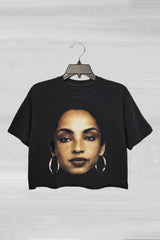 SADE ADU Cropped Tee for Women with Graphic