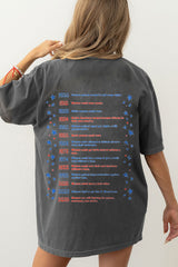 Stars Stripes And Women's Rights Teacher Two Sided Tee For Women