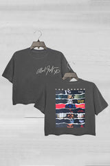 The Weeknd Hurry Up Tomorrow Crop Tee for Women Album Design