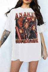 Vintage 90s Style Anakin Skywalker T-Shirt for Women