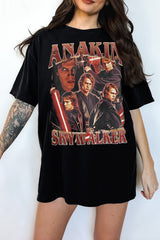 Vintage 90s Style Anakin Skywalker T-Shirt for Women