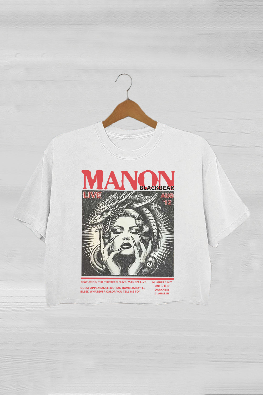 Manon Blackbeak We Are Thirteen Throne Of Glass Merch Crop Tee For Women