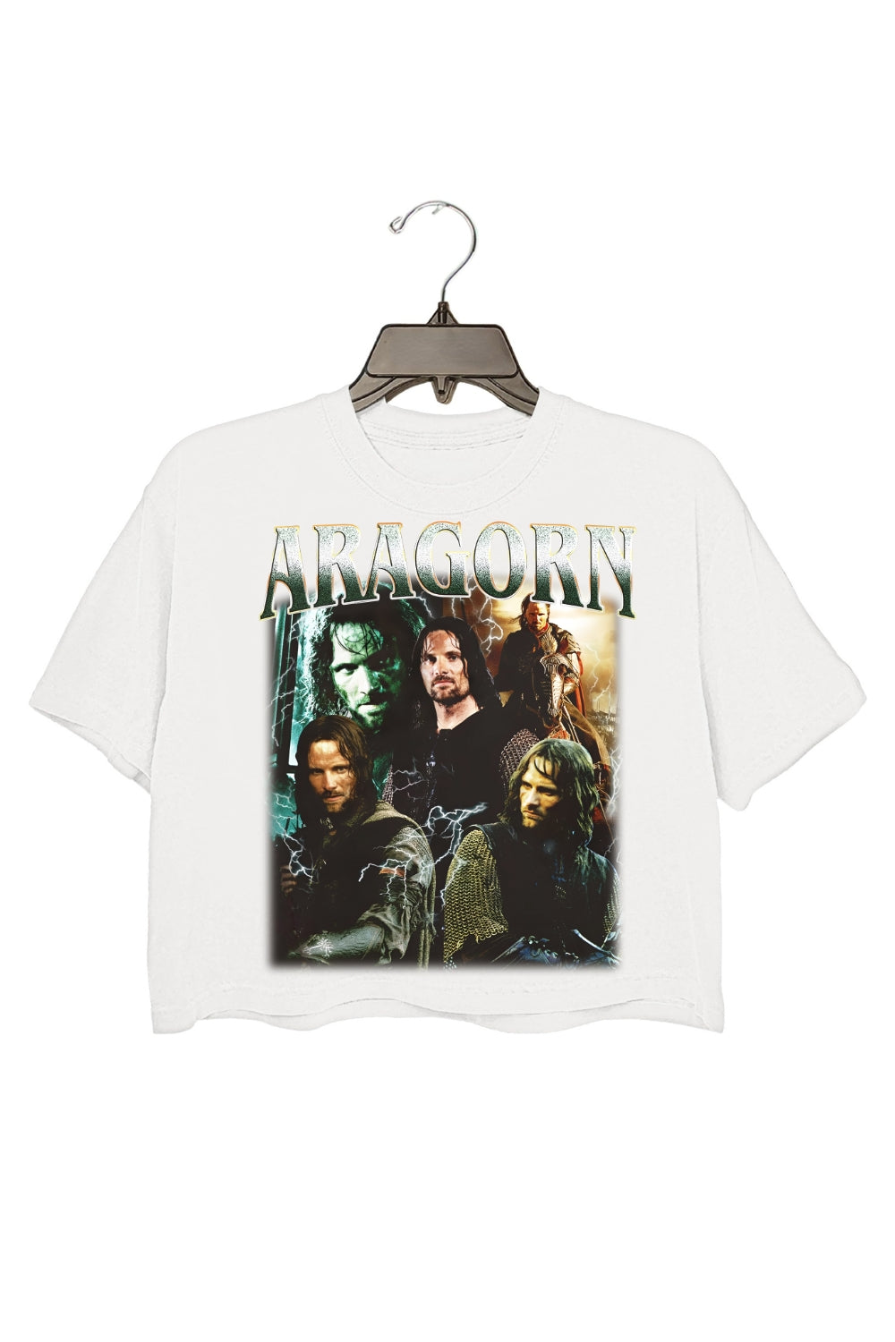 Vintage Inspired A.ragorn Person Crop Top for Women