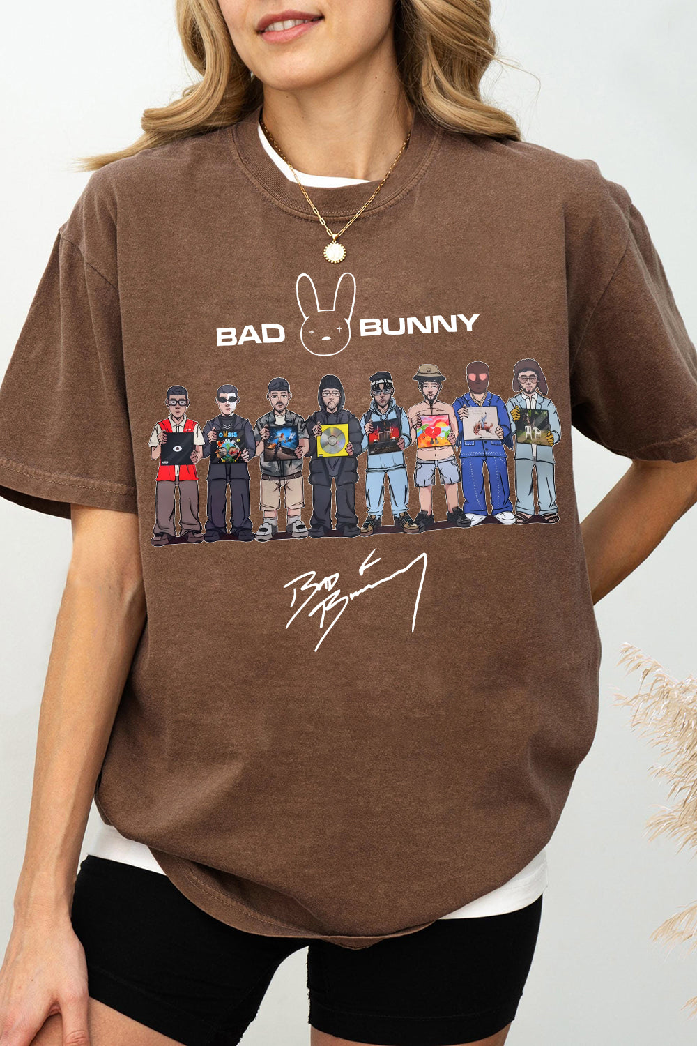 Women's Bad Bunny DTMF Album Graphic Tee