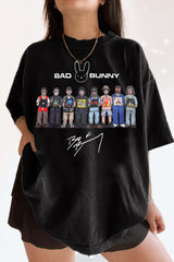 Women's Bad Bunny DTMF Album Graphic Tee