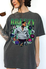 Women's Breezy 1111 Tour Shirt Featuring Chris Brown