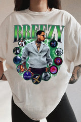 Women's Breezy 1111 Tour Shirt Featuring Chris Brown