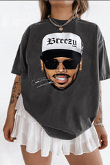 Women's Breezy Chris Brown Tour Merch Tee