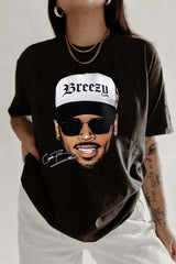 Women's Breezy Chris Brown Tour Merch Tee